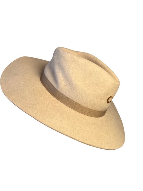 Charlie 1 Horse Highway Beige Wool Cowboy Hat Distressed Medium main image 2